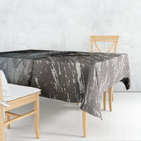 Hunting Rifle Tablecloth Grunge Wilderness Marsh Scene with Rustic Outdoor