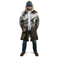 Deer Skull Hunting Cloak Camo Forest Grunge Buck Skull Crossed Rifles Target