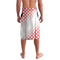 Personalized Croatia Soccer 2026 Lavalava Funa Zlatica Football Mascot - Sahovnica Croatian Checkerboard