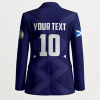 Personalized Scotland Unicorn Football Blazer Scottish National Soccer Team - St Andrew's Cross - Vibrant Fantasy Mascot