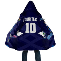 Personalized Scotland Unicorn Football Cloak Scottish National Soccer Team - St Andrew's Cross - Vibrant Fantasy Mascot