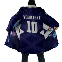Personalized Scotland Unicorn Football Cloak Scottish National Soccer Team - St Andrew's Cross - Vibrant Fantasy Mascot