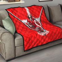 Personalized Switzerland Football Bull Mascot Quilt Swiss Flag And Alps Mountain Background With Muscular Bull Art