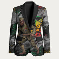 Henry Johnson Black History Month Blazer Harlem Hellfighters Pan African Grunge Art