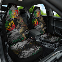 Henry Johnson Black History Month Car Seat Cover Harlem Hellfighters Pan African Grunge Art