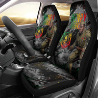 Henry Johnson Black History Month Car Seat Cover Harlem Hellfighters Pan African Grunge Art