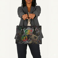 Henry Johnson Black History Month Leather Bag Harlem Hellfighters Pan African Grunge Art