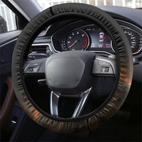 Henry Johnson Black History Month Steering Wheel Cover Distressed US Flag American Hero Portrait