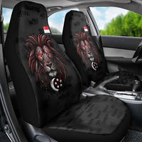 Singapore National Flag Day Car Seat Cover Lion Tiger Coat Of Arms Grunge Graffiti