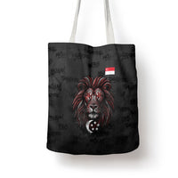 Singapore National Flag Day Tote Bag Lion Tiger Coat Of Arms Grunge Graffiti