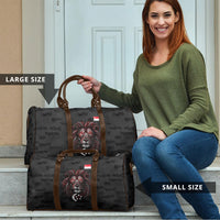 Singapore National Flag Day Travel Bag Lion Tiger Coat Of Arms Grunge Graffiti