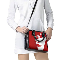 Singapore Merlion Shoulder Handbag National Flag Day Patriotic Crescent Moon And Stars