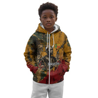 Benin Independence Day King Behanzin Kid Hoodie Dahomey Amazons National Motto