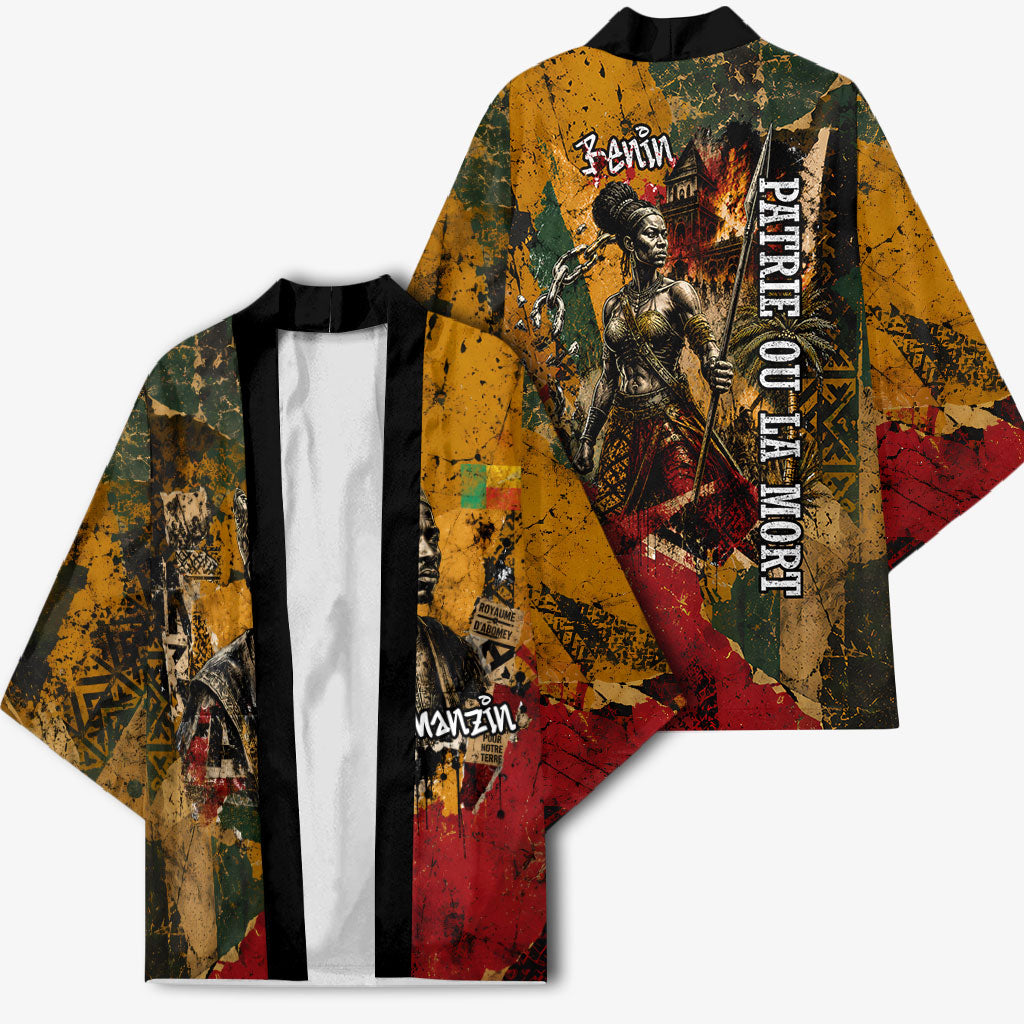 Benin Independence Day King Behanzin Kimono Dahomey Amazons National Motto
