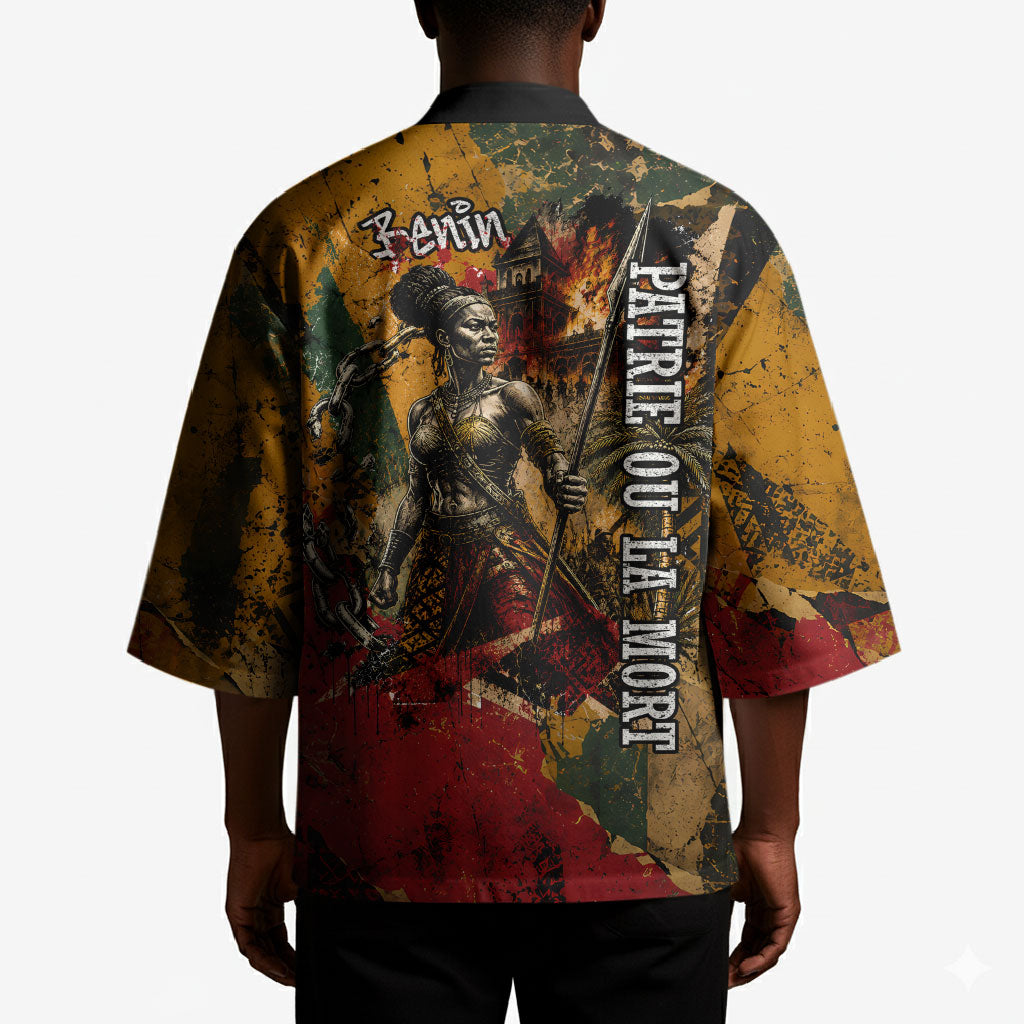 Benin Independence Day King Behanzin Kimono Dahomey Amazons National Motto