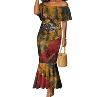 Benin Independence Day King Behanzin Mermaid Dress Dahomey Amazons National Motto