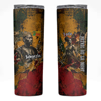 Benin Independence Day King Behanzin Skinny Tumbler Dahomey Amazons National Motto