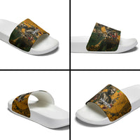 Benin Independence Day King Behanzin Slide Sandals Dahomey Amazons National Motto