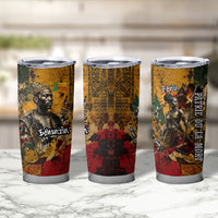 Benin Independence Day King Behanzin Tumbler Cup Dahomey Amazons National Motto