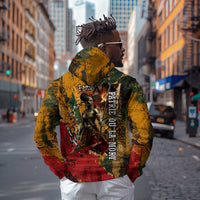 Benin Independence Day King Behanzin Zip Hoodie Dahomey Amazons National Motto
