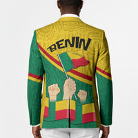 Benin Independence Day August 1 Blazer Coat Of Arms Heritage Raised Fist Flag