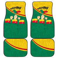 Benin Independence Day August 1 Car Mats Coat Of Arms Heritage Raised Fist Flag