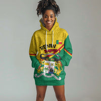 Benin Independence Day August 1 Hoodie Dress Coat Of Arms Heritage Raised Fist Flag