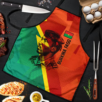 Burkina Faso Independence Day Thomas Sankara Apron Revolution Heritage Broken Chains Graphic