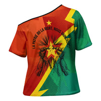Burkina Faso Independence Day Thomas Sankara Cross Shoulder Shirt Revolution Heritage Broken Chains Graphic