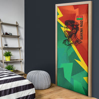 Burkina Faso Independence Day Thomas Sankara Door Cover Revolution Heritage Broken Chains Graphic