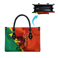 Burkina Faso Independence Day Thomas Sankara Leather Bag Revolution Heritage Broken Chains Graphic