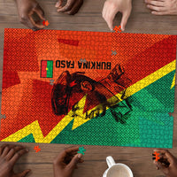 Burkina Faso Independence Day Thomas Sankara Puzzle Revolution Heritage Broken Chains Graphic