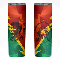 Burkina Faso Independence Day Thomas Sankara Skinny Tumbler Revolution Heritage Broken Chains Graphic