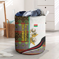 Burkina Faso Independence Day Coat Of Arms Laundry Basket National Stallion Shield