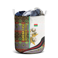 Burkina Faso Independence Day Coat Of Arms Laundry Basket National Stallion Shield