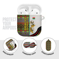 Burkina Faso Independence Day Coat Of Arms AirPods Case National Stallion Shield