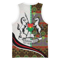 Burkina Faso Independence Day Coat Of Arms Basketball Jersey National Stallion Shield