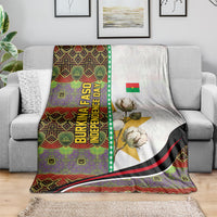 Burkina Faso Independence Day Coat Of Arms Blanket National Stallion Shield