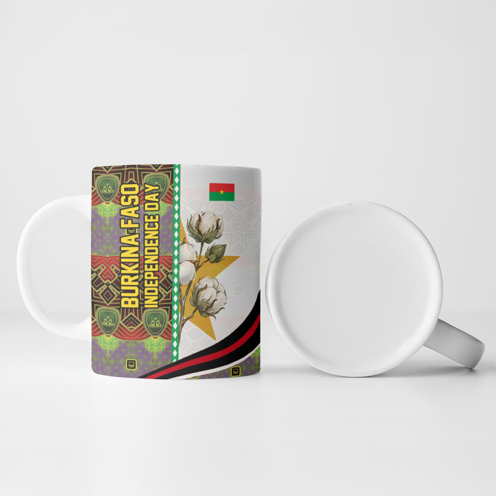 Burkina Faso Independence Day Coat Of Arms Ceramic Mug National Stallion Shield