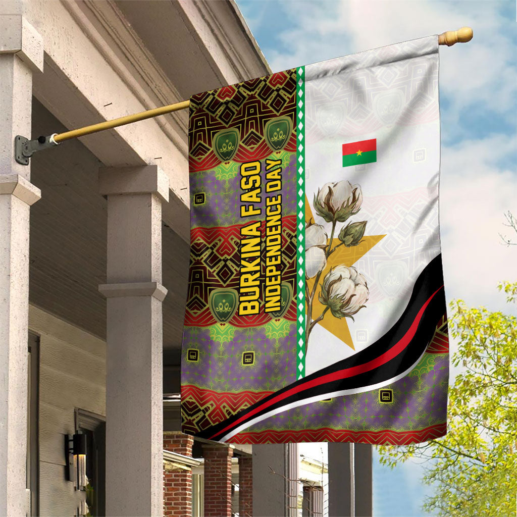 Burkina Faso Independence Day Coat Of Arms Garden Flag National Stallion Shield