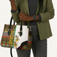 Burkina Faso Independence Day Coat Of Arms Leather Bag National Stallion Shield