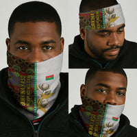 Burkina Faso Independence Day Coat Of Arms Neck Gaiter National Stallion Shield