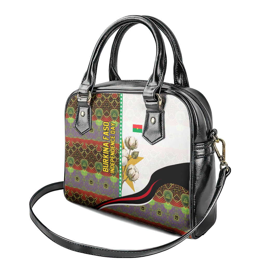 Burkina Faso Independence Day Coat Of Arms Shoulder Handbag National Stallion Shield
