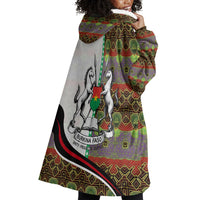 Burkina Faso Independence Day Coat Of Arms Wearable Blanket Hoodie National Stallion Shield