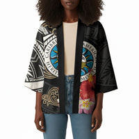 Caribbean American Heritage Month Kimono Tribal Pattern Tropical Hibiscus Flower
