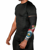 Caribbean American Heritage Month Arm Sleeves Tropical Hibiscus Flower Tribal Tattoo