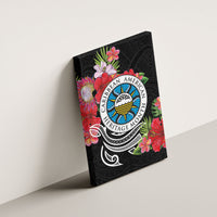 Caribbean American Heritage Month Canvas Wall Art Tropical Hibiscus Flower Tribal Tattoo