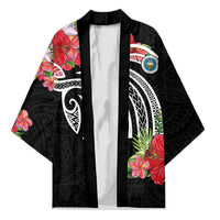 Caribbean American Heritage Month Kimono Tropical Hibiscus Flower Tribal Tattoo