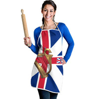 Commonwealth Of England Flag Golden Harp Apron Historical British Heritage