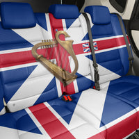 Commonwealth Of England Flag Golden Harp Back Car Seat Cover Historical British Heritage
